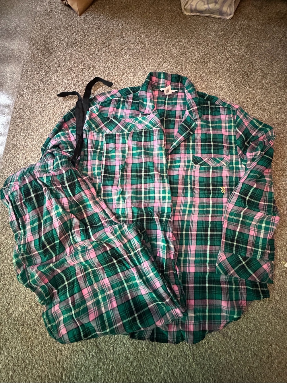 Victoria’s Secret flannel pj set